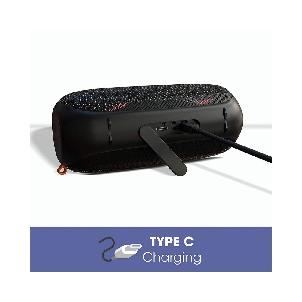 Zebronics Zeb-Music Bomb X Wireless 20W Portable Speaker Black