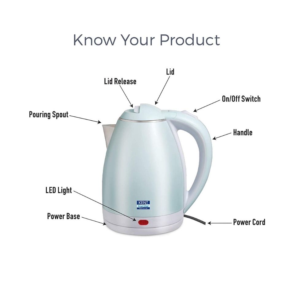 Kent Stainless Steel Amaze Electric Kettle 18 L16055