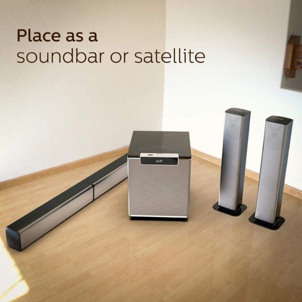 Philips MMS2220B94 120 W Bluetooth Home TheatreBlack 21 Channel