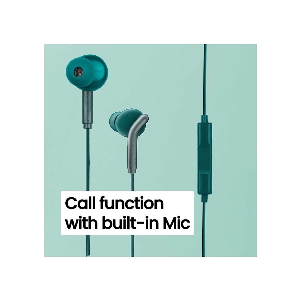 Zebronics Zeb-Bro in Ear Wired EarphonesGreen