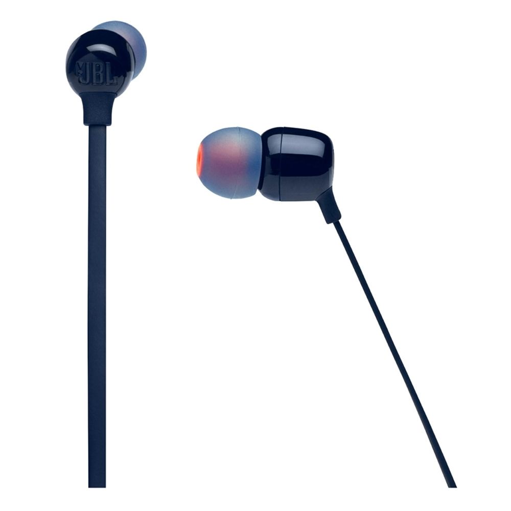 JBL Tune 175BT wireless Neckband earphones with Bluetooth 50 JBL Pure Bass sound and 16 Hour Battery built in Mic Blue