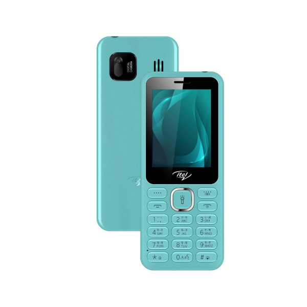Image of itel it5027 Keypad Mobile Phone with 2.4 inch Display Size |11mm Slim Body| 1200 mAh Battery| King Voice | Light Green