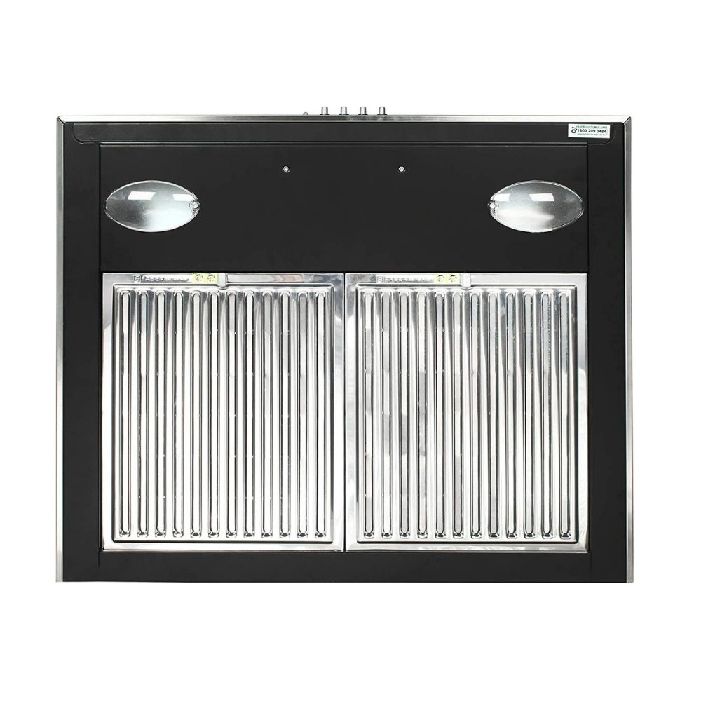 Faber 60 cm 3 Way Silent Suction Chimney 1095 m3h Topaz 3D T2S2 BK PB LTW 60 Black