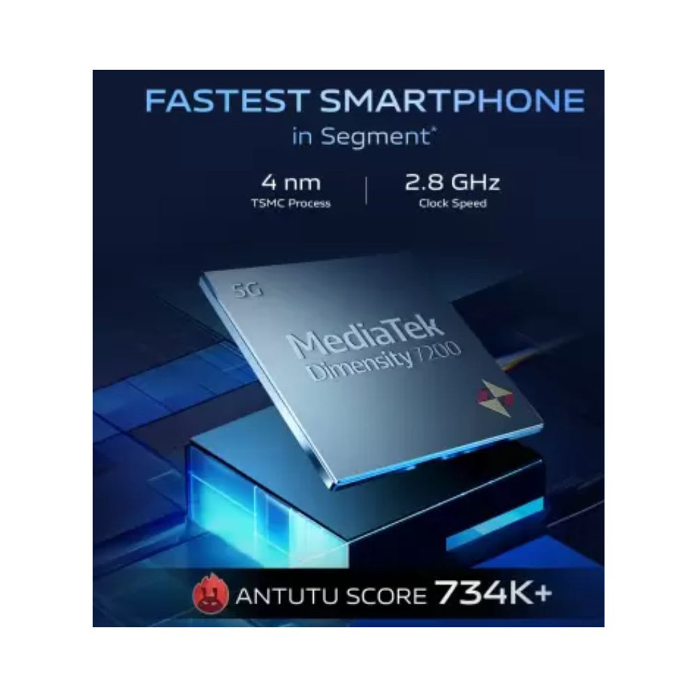 vivo T3 5G Cosmic Blue 128 GB 8 GB RAM