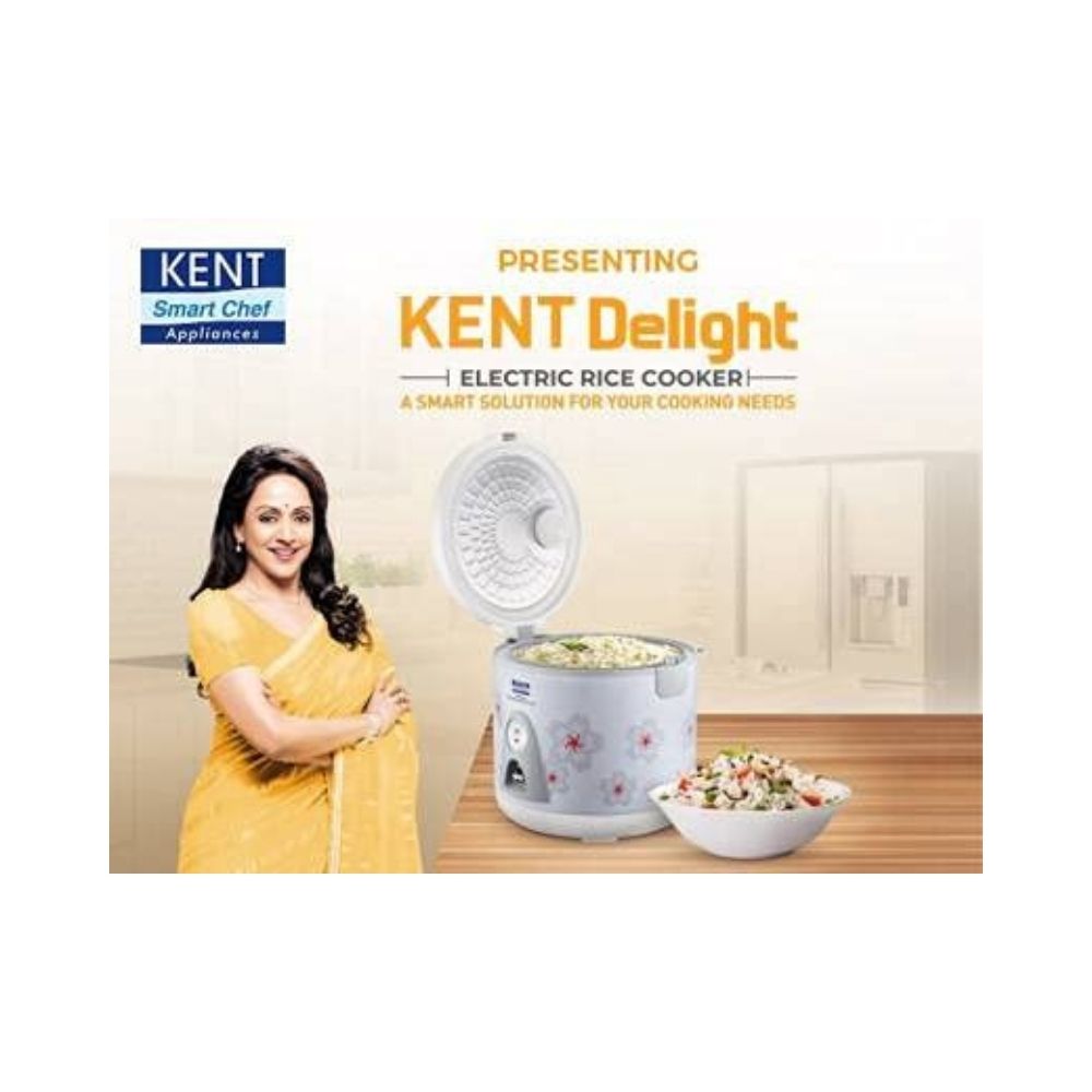 Kent Delight Electric Rice Cooker 18 L White 16066