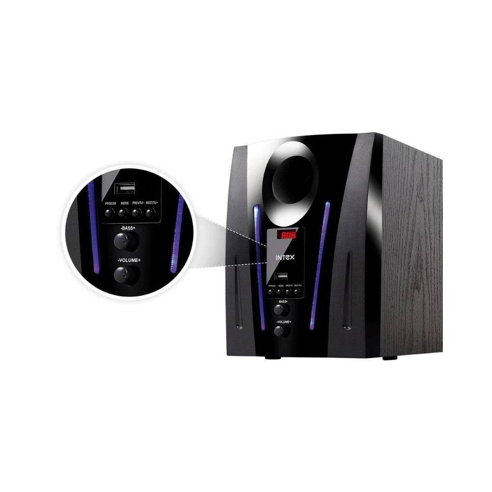 Intex 41 XV 2650 DigiPlus FMUB 60 W Bluetooth Home Theatre  Black 41 Channel