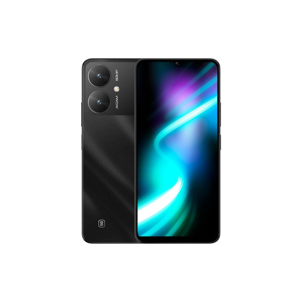 POCO M6 5G Galactic Black 4GB RAM 64GB Storage MediaTek Dimensity 6100 5G Processor 5000 mAh Battery 18W Fast Charging 50 MP AI Dual-Camera System Side Fingerprint Sensor