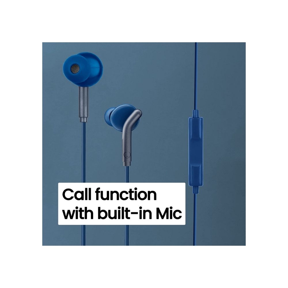 Zebronics Zeb-Bro in Ear Wired EarphonesBlue