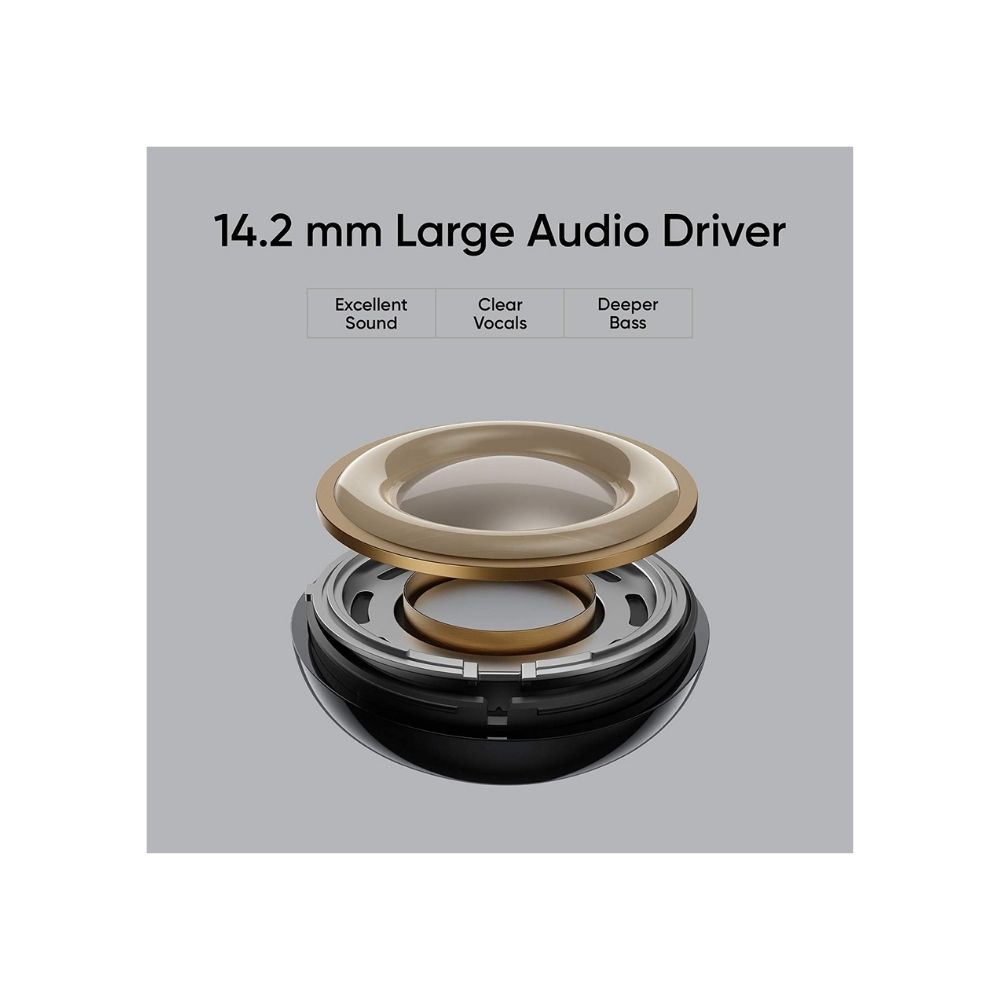 Realme Buds Classic Wired in Ear Earphones with Mic White