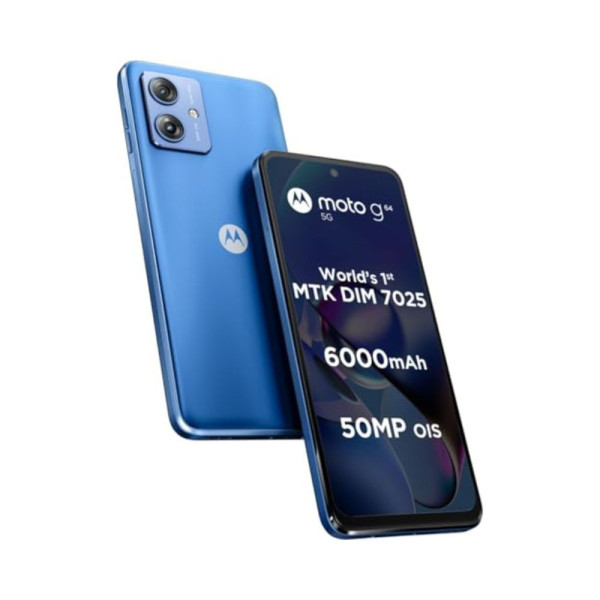 Image of Motorola G64 5G (Pearl Blue, 8GB RAM, 128GB Storage)