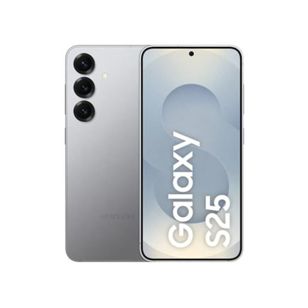 Image of Samsung Galaxy S25 5G AI Smartphone (Silver Shadow, 12GB RAM, 256GB Storage), 50MP Camera with Galaxy AI