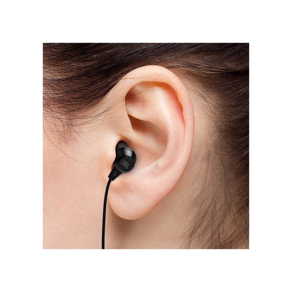 JBL C50HI Wired in Ear Earphones with Mic Black