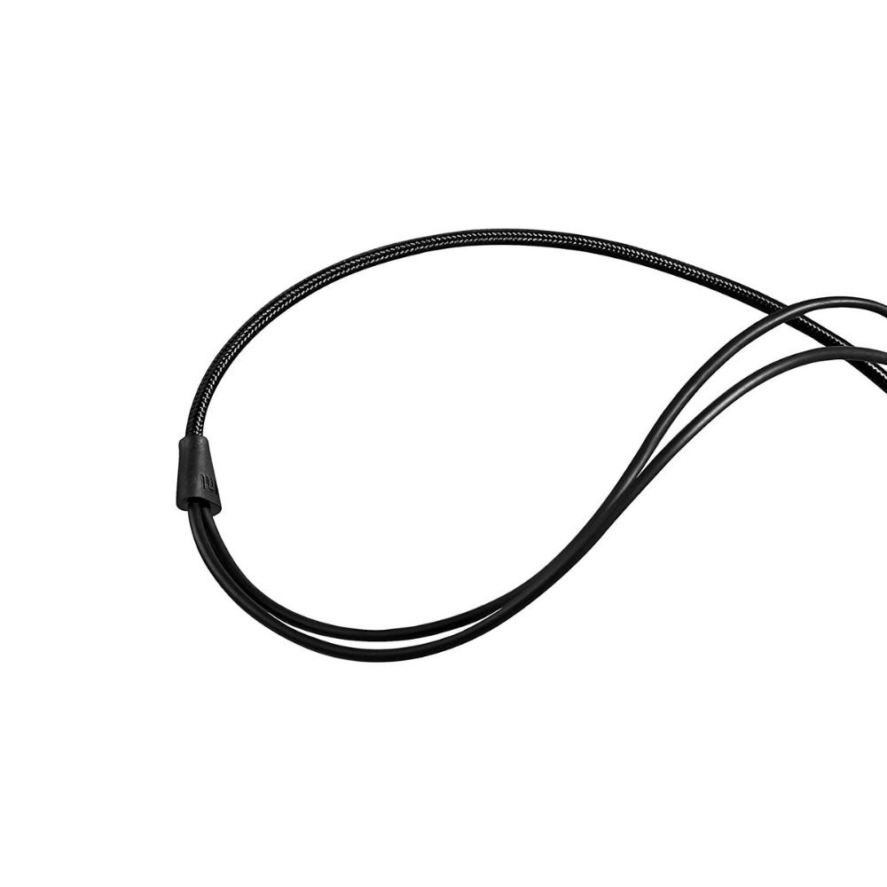 Mi Dual Driver in-Ear Earphones with Magnetic Earbuds Passive Noise Cancellation Tangle-Free Braided Cable Black