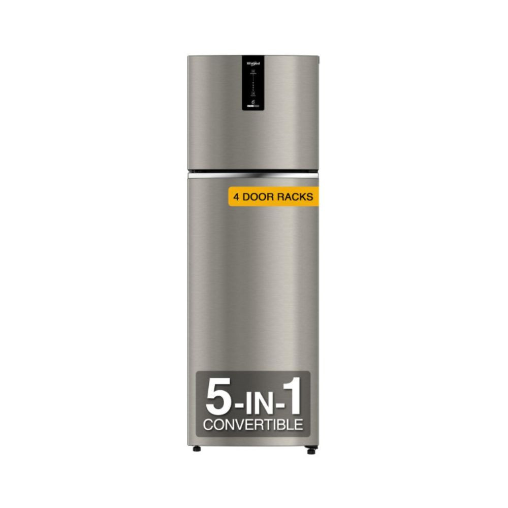 Whirlpool 308 L 3 Star Convertible Frost Free Double Door Refrigerator IF INV 355 TITAN STEEL3S CONV-TL 2024 Model