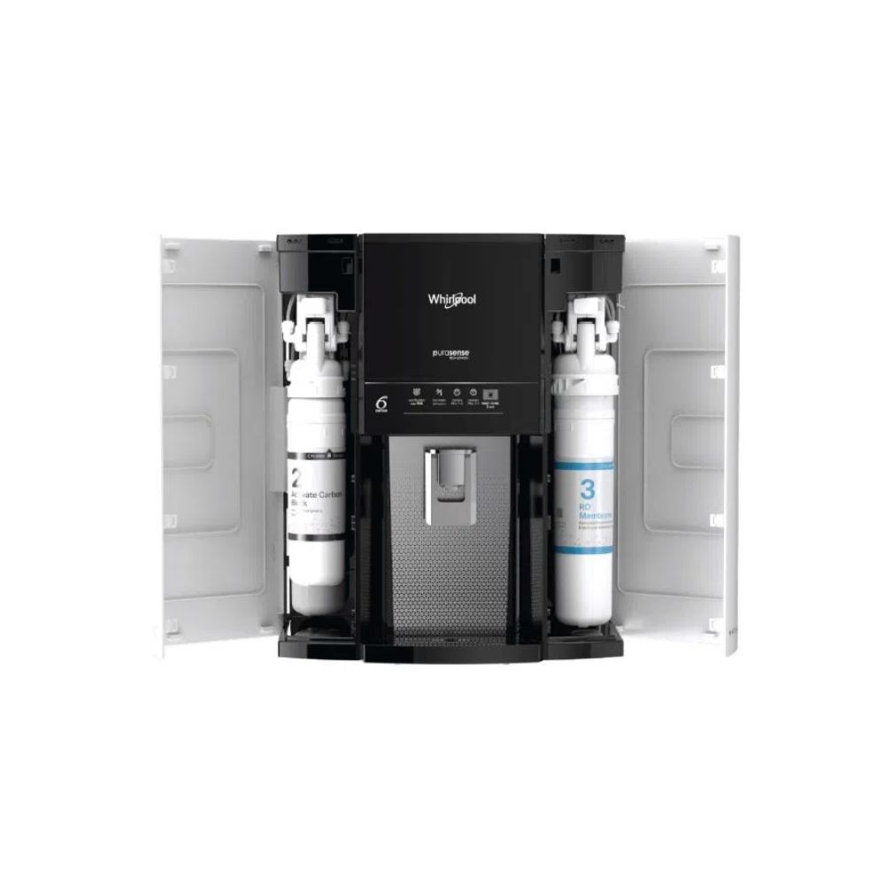 Whirlpool Purasense 7 L RO  UV  UF Water Purifier with DIY Technology  White Black
