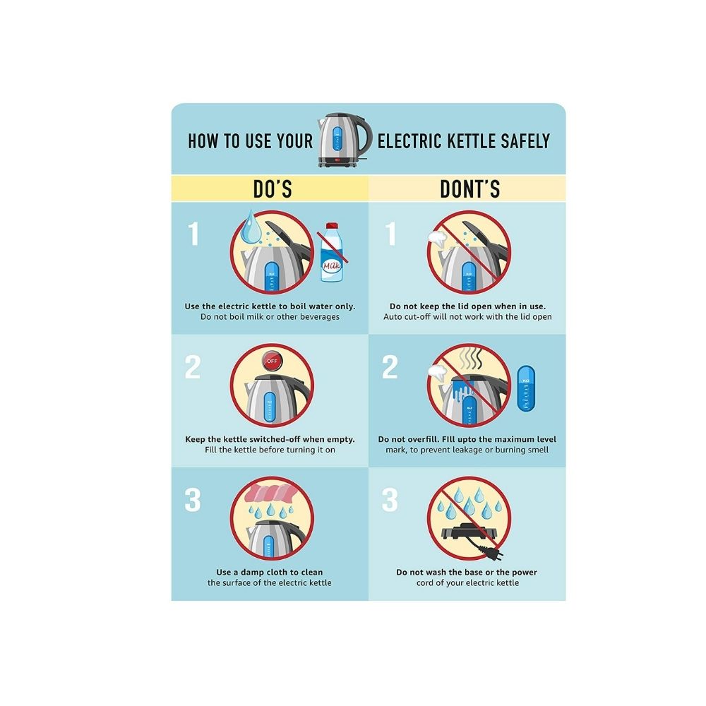 Prestige PKOSS 15 Electric Kettle15 L Silver