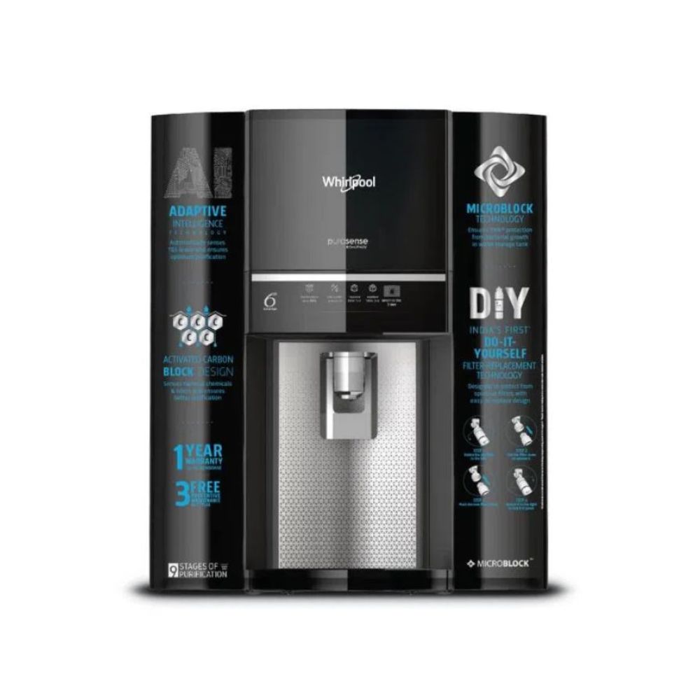 Whirlpool Purasense 7 L RO  UV  UF  TDS Water Purifier with Do-It-Yourself Filter Replacement Technology