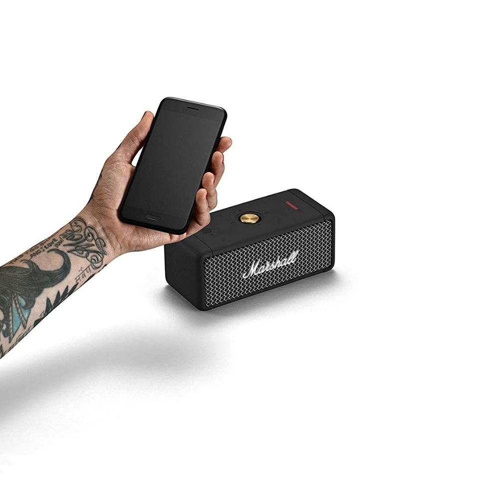 Marshall Emberton 20 Watt Wireless Bluetooth Portable Speaker Black