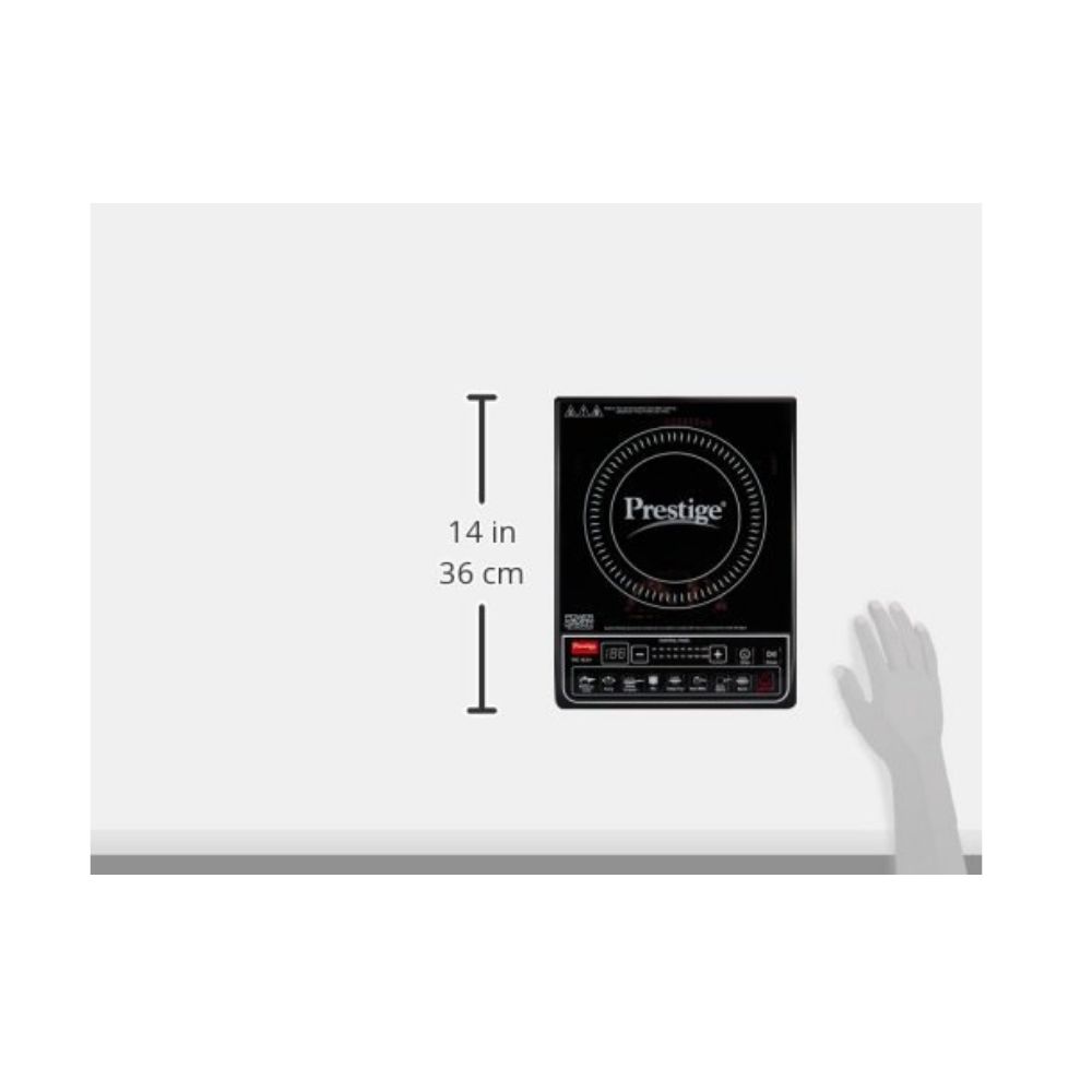 Prestige PIC 160 plus Induction CooktopBlack Push Button