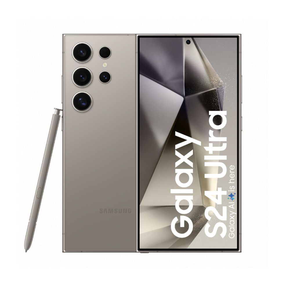 Samsung Galaxy S24 Ultra 5G AI Smartphone Titanium Gray 12GB 256GB Storage