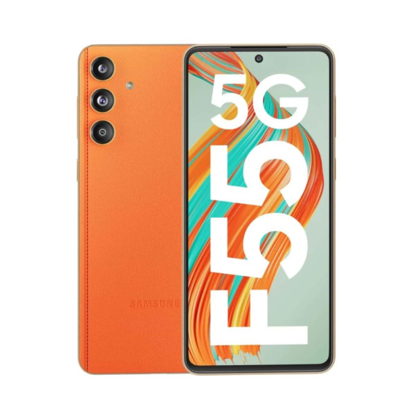 Image of Samsung Galaxy f55 5g Apricot Crush 8GB 128 GB
