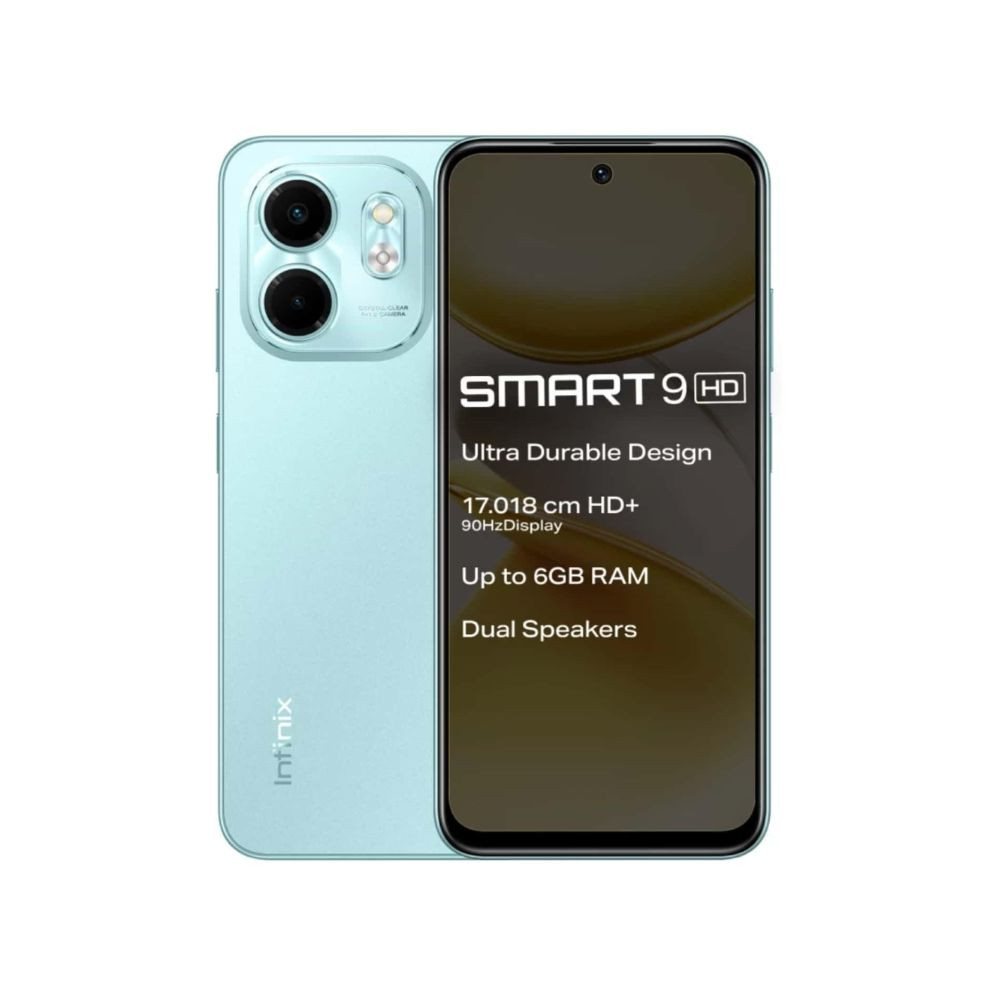 Infinix Smart 9 HD Mint Green 64 GB 3 GB RAM