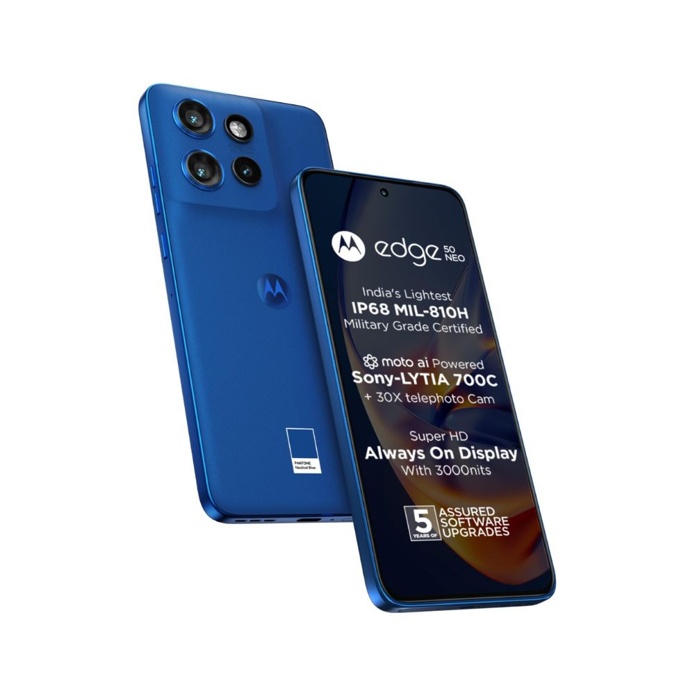 Motorola Edge 50 Neo 5G Pantone Nautical Blue 8GB RAM 256GB Storage