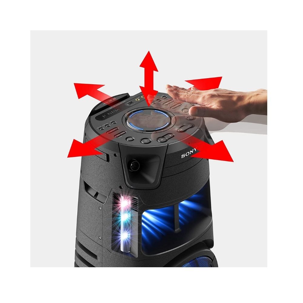 Sony MHC-V43D High Power Party Speaker with Bluetooth Technology - Black