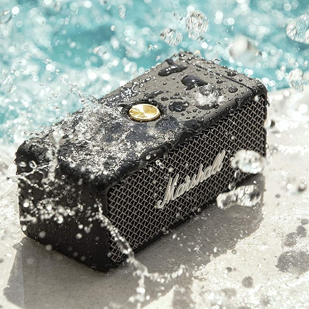 Marshall Emberton 20 Watt Wireless Bluetooth Portable Speaker Black