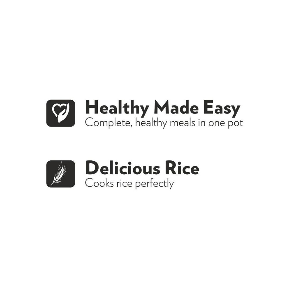 Borosil Pronto Deluxe II 18 Litres 650 Watts Rice Cooker BRC18MPB12 Silver