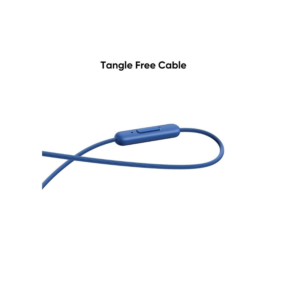Realme Buds 2 Neo Wired in Ear Earphones with Mic Blue