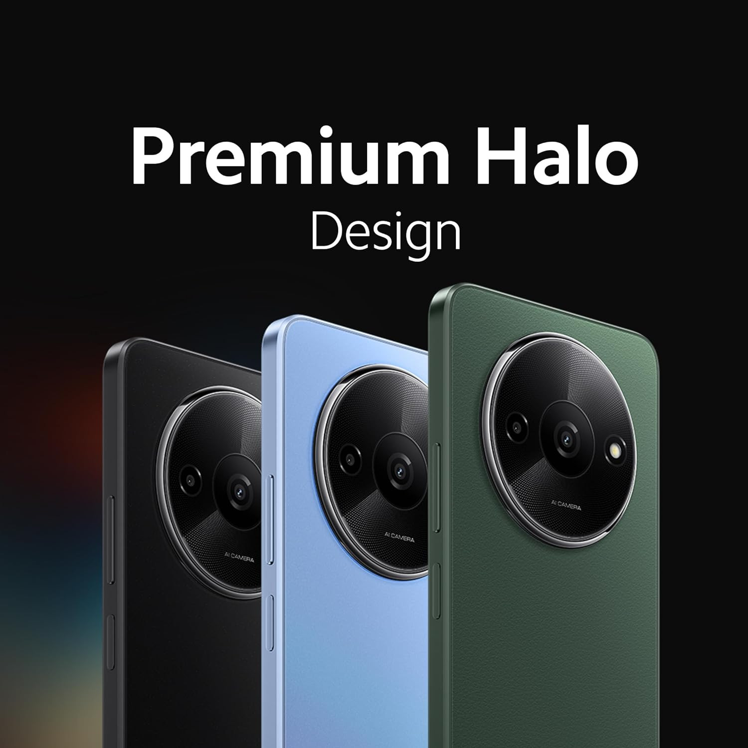 Redmi A3 Lake Blue 6GB RAM 128GB Storage Premium Halo Design 90Hz Display Karmalife