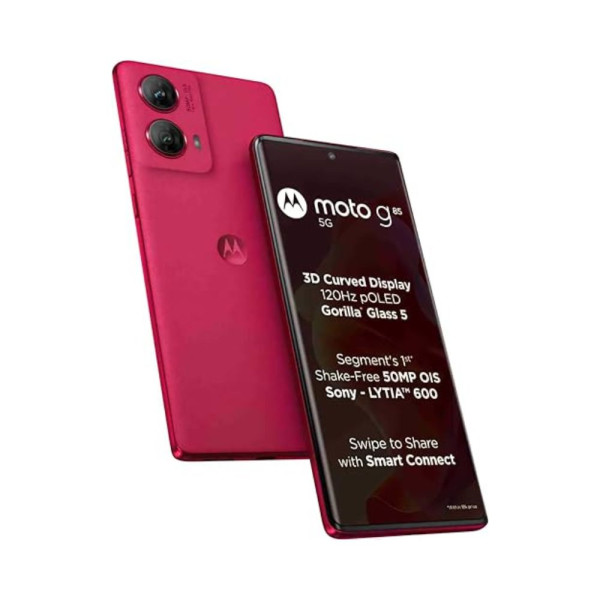Image of Motorola G85 5G (Viva Magenta, 8GB RAM + 128GB Storage)