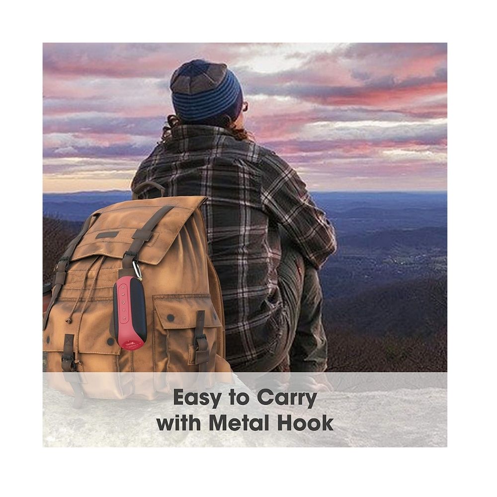 Zebronics Zeb-Music Bomb X Wireless 20W Portable Speaker Red