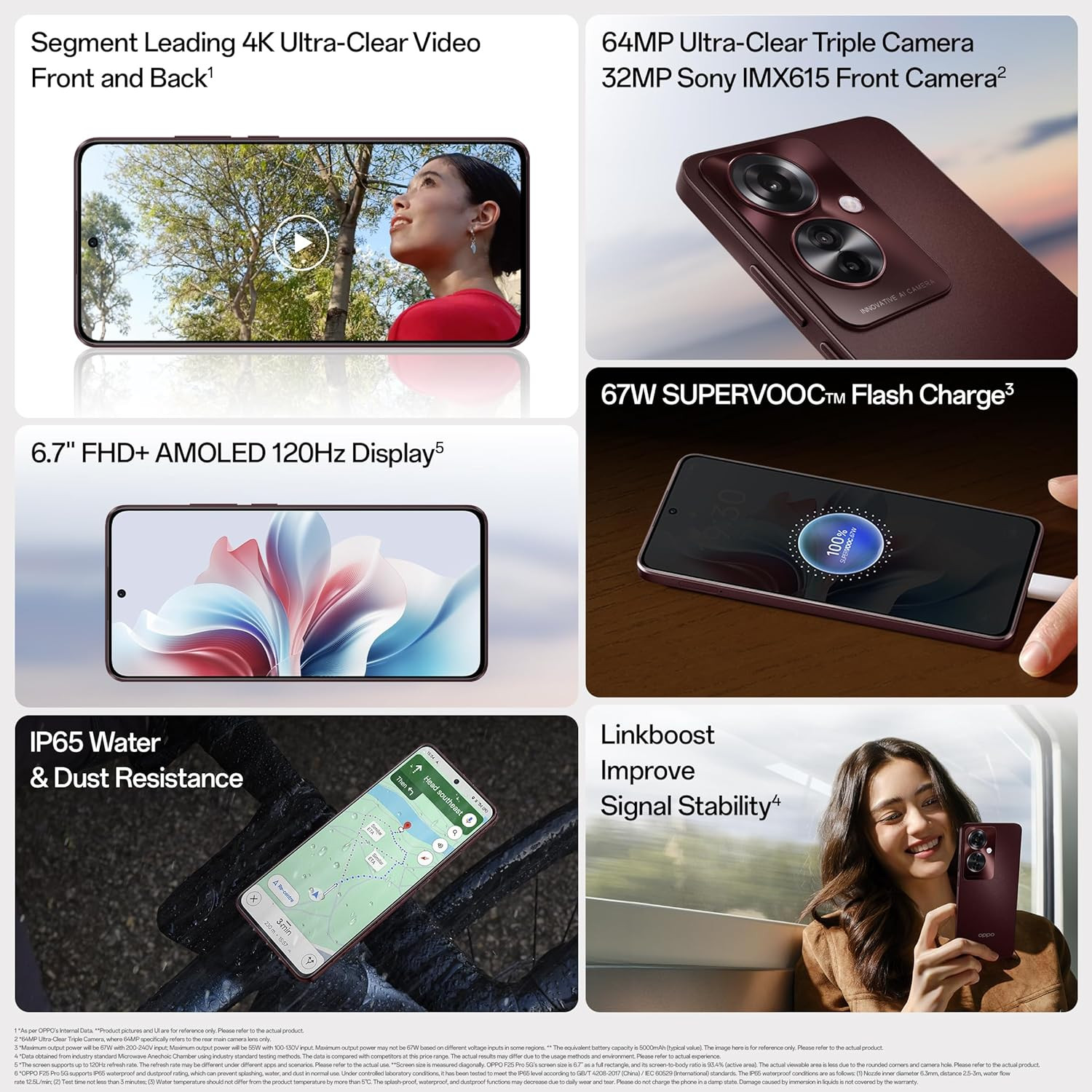 Oppo F25 Pro 5G Ocean Blue 8GB RAM 128GB Storage