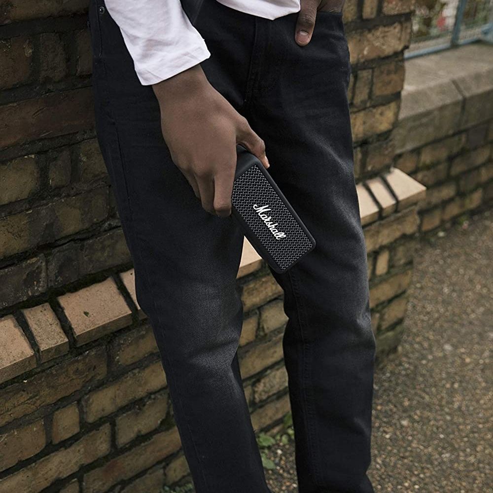 Marshall Emberton 20 Watt Wireless Bluetooth Portable Speaker Black