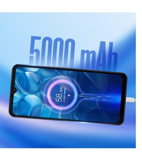 acerpure Acerone Liquid 4G Smartphone Blue 4GB RAM 64GB Storage with 65 IPS Display 20MP Rear Camera 5000mAh Battery Android 14 Octa-Core MT6765 Processor