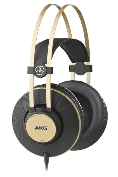 Image of AKG K92 Closed Back Over Ear Headphones,Wired,Black