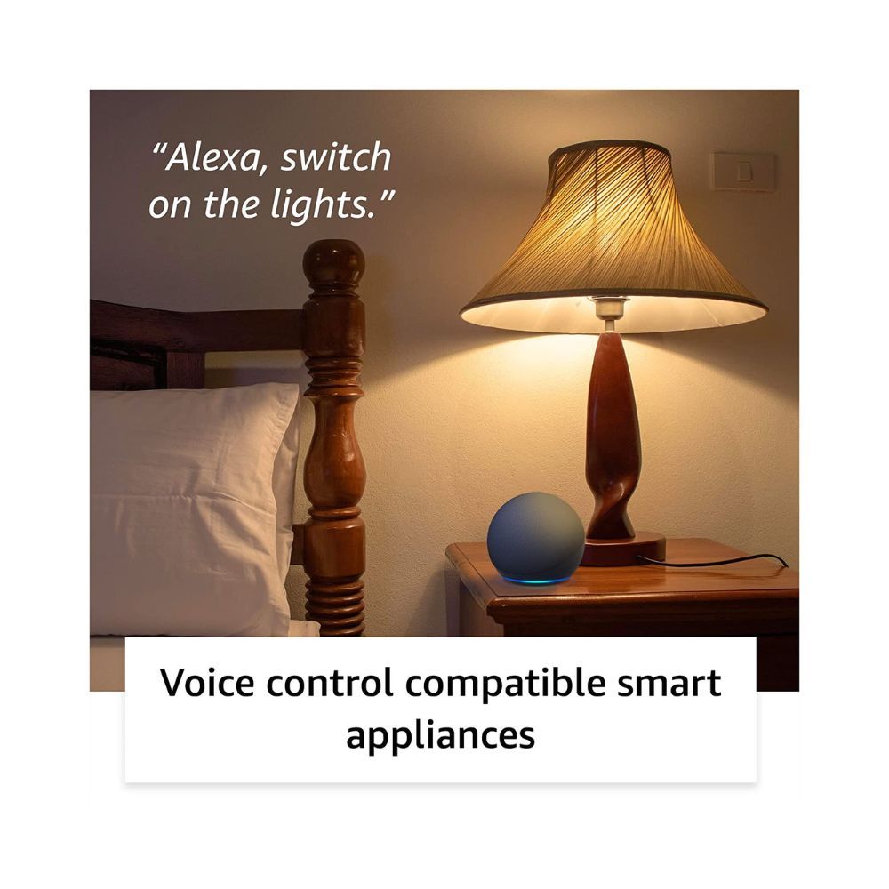 All-New Echo Dot 5th Gen 2023 release Smart speaker with Bigger sound Motion Detection Temperature Sensor and Alexa Black