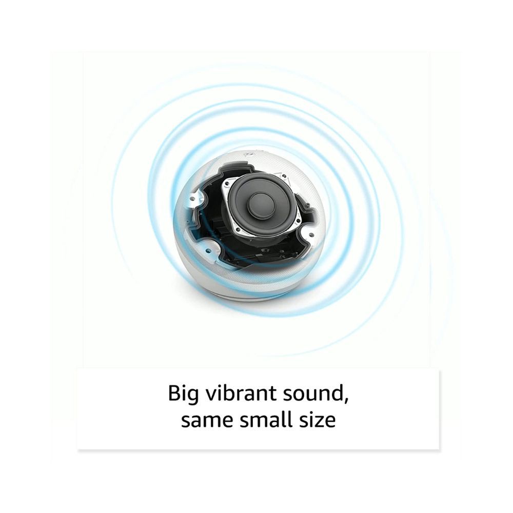 All-New Echo Dot 5th Gen 2023 release  Smart speaker with Bigger sound Motion Detection Temperature Sensor and Alexa Black