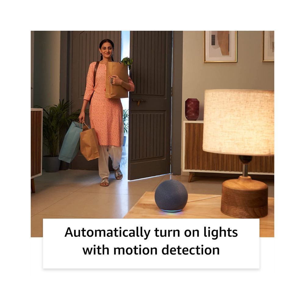 All-New Echo Dot 5th Gen 2023 release Smart speaker with Bigger sound Motion Detection Temperature Sensor and Alexa Black