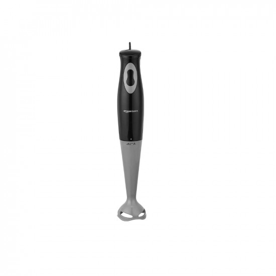 Amazon Basics 300 W Hand Blender with Detachable Stem and In-Built Cord Hook ISI-Marked Black