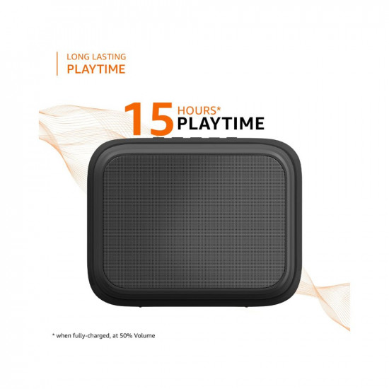 Amazon Basics Bluetooth Speaker IPX6 Water Resistant