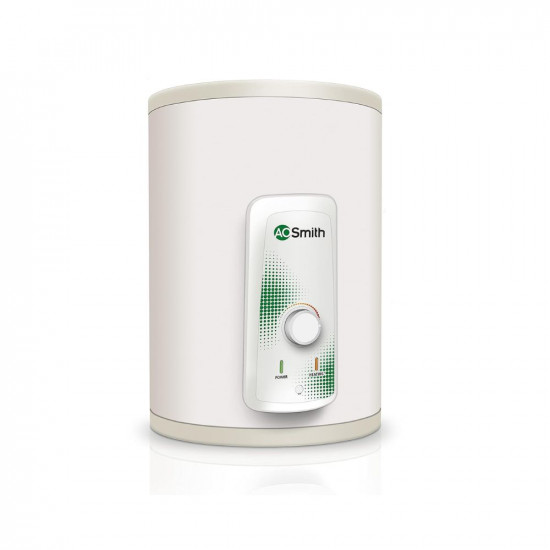 AO Smith HSE-VAS-X-025 Storage 25 Litre Vertical Water Heater Geyser Rust-proof outer BodyHigh Energy EfficiencySuitable High-rise Buildings Wall Mounting 8 Bar High Pressure rating