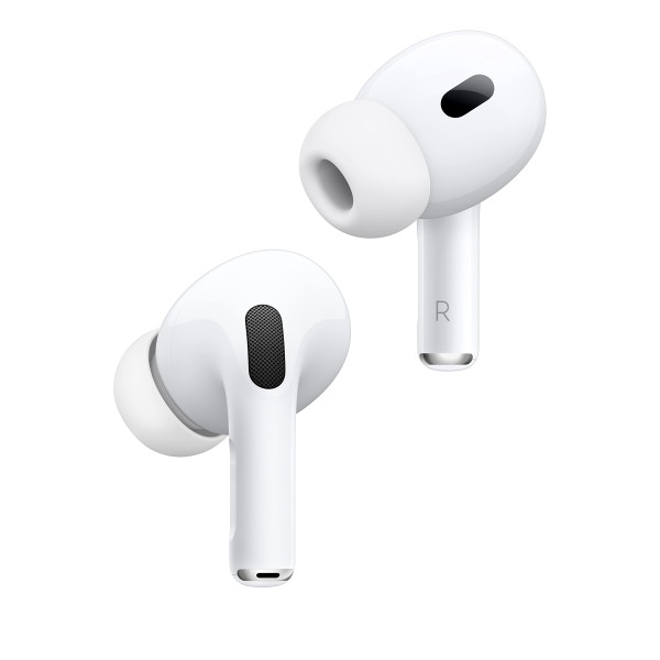 Image of Apple AirPods Pro (2nd Generation) with MagSafe Case (USB‑C) ​​​​​​​(White)