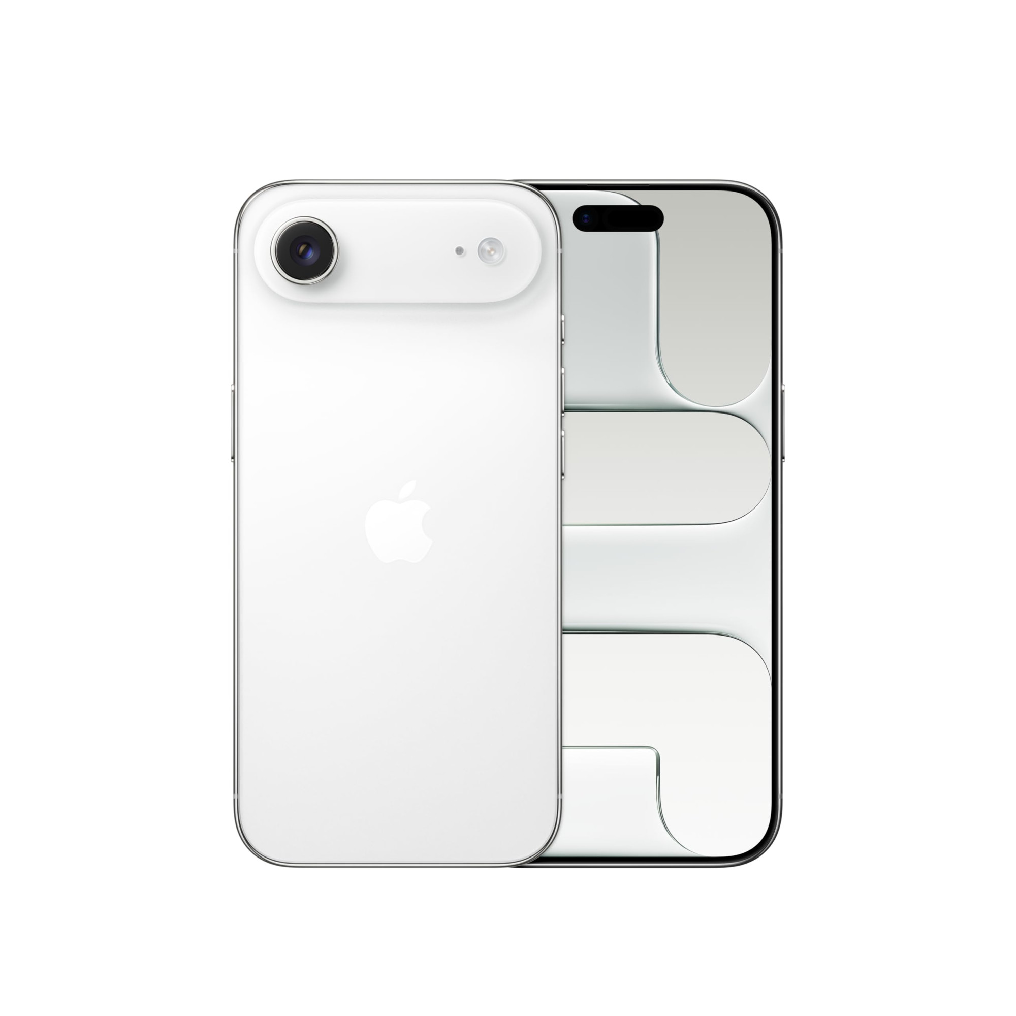 Apple iPhone Air 256 GB Thinnest iPhone Ever 1663 cm 65 Display with Promotion up to 120Hz Powerful A19 Pro Chip Center Stage Front Camera All-Day Battery Life Cloud White