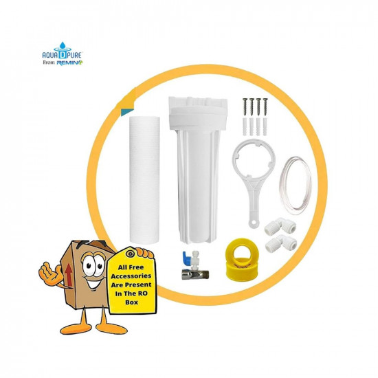AQUA D PURE Copper Alkaline RO Water Purifier 12L RO UV UF Copper Bio Alkaline TDS Control UVPurified Water with Goodness of Copper and Alkaline Copper RO Water Purifier