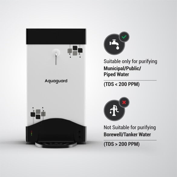 Aquaguard A-Star UV Water Purifier Suitable for Municipal Water Only TDS 200 ppm