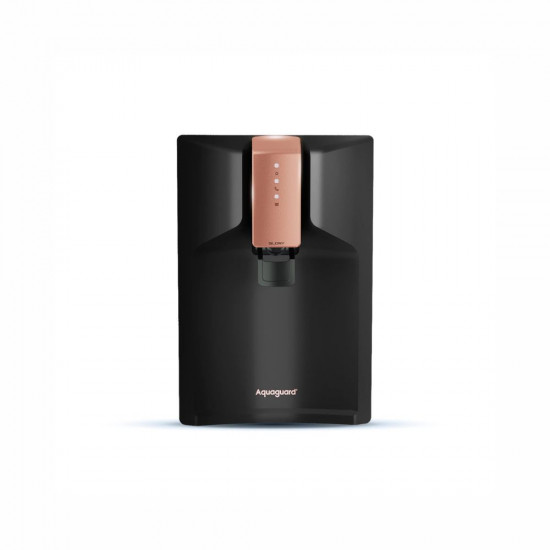 Aquaguard Glory RO UV UF TA 6L storage water purifier with Active Copper by Eureka Forbes Black