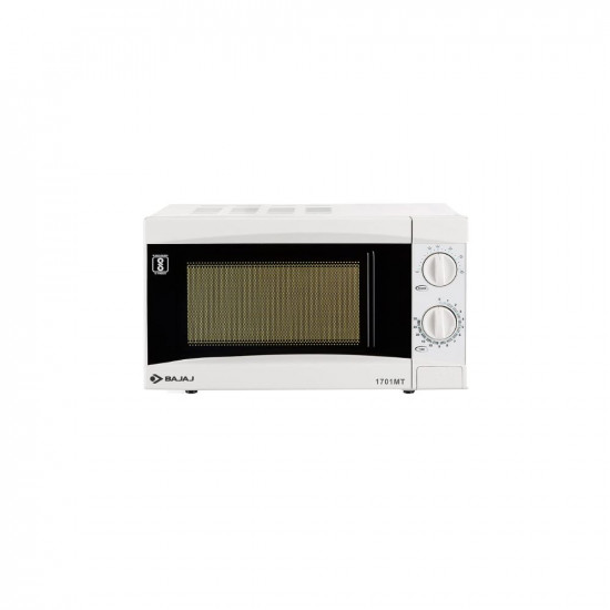 Bajaj 1701 MT 17L Solo Microwave Oven White